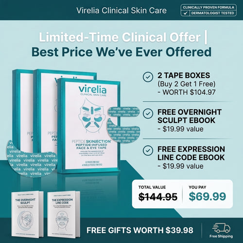 Virelia™ Peptide-Infused Face & Eye Tape