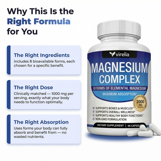 Virelia™ 8-in-1 Magnesium Complex