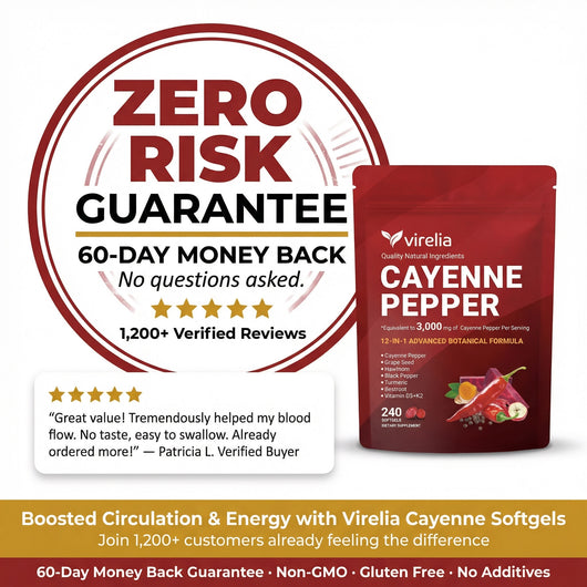 Virelia™ Cayenne Pepper Softgels (240pcs)