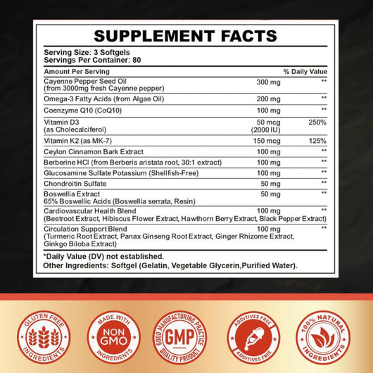 Virelia™ Cayenne Pepper Softgels
