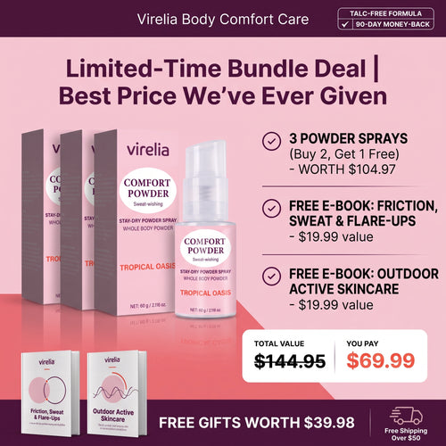 Virelia™ - Stay-Dry Powder Spray