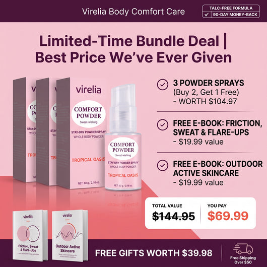 Virelia™ - Stay-Dry Powder Spray