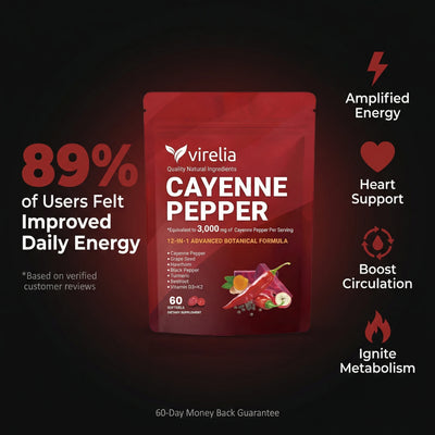 Virelia™ - Cayenne Pepper Softgels