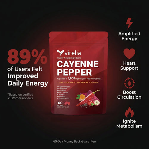 Virelia™ - Cayenne Pepper Softgels