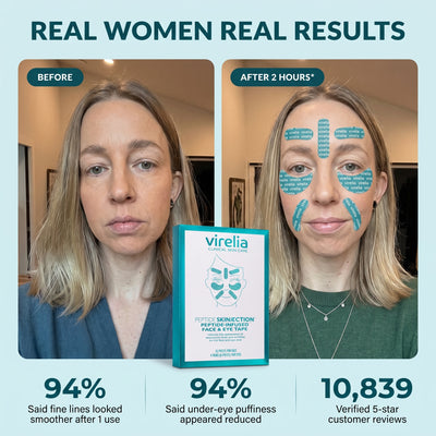 Virelia™ Peptide-Infused Face & Eye Tape