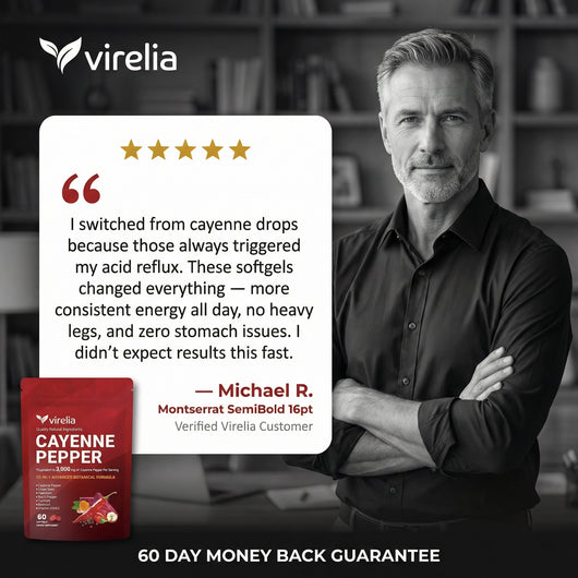 Virelia™ - Cayenne Pepper Softgels