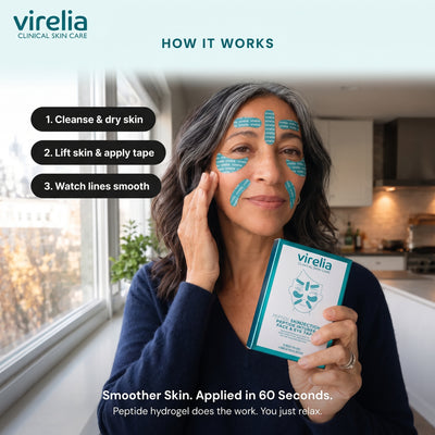 Virelia™ Peptide-Infused Face & Eye Tape