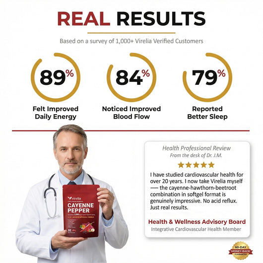 Virelia™ - Cayenne Pepper Softgels