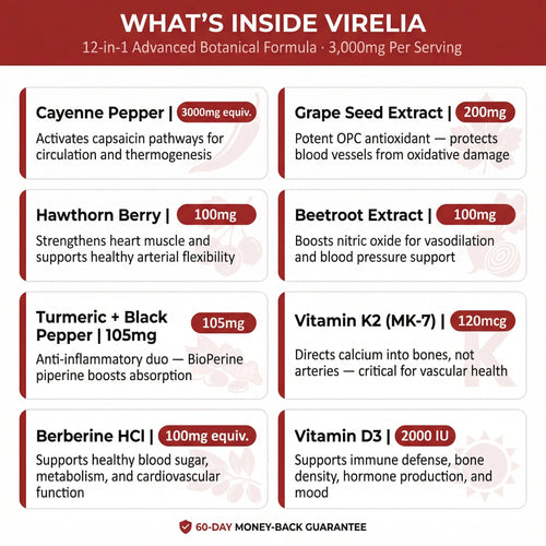 Virelia™ Cayenne Pepper Softgels (240pcs)