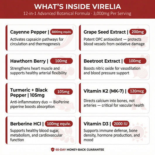 Virelia™ Cayenne Pepper Softgels (240pcs)