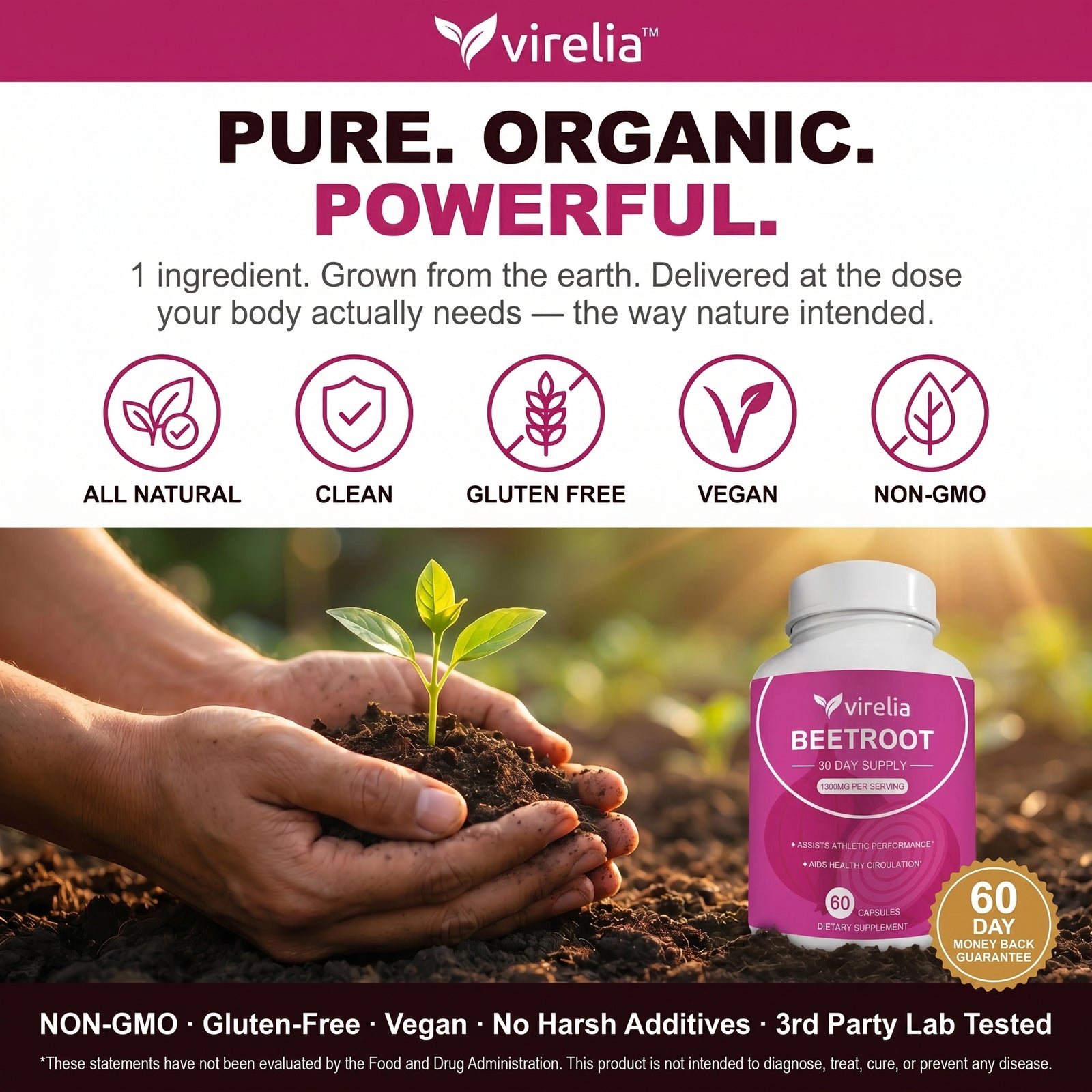 Pure Natural Blood Pressure Support