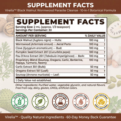 Virelia™ — Black Walnut Wormwood