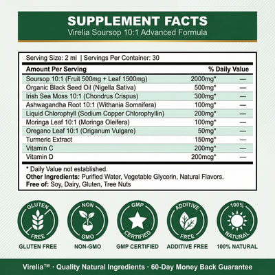 Virelia™ Soursop Liquid Drops