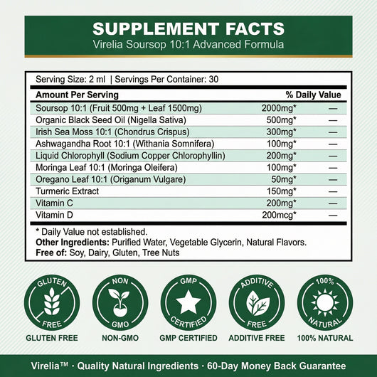 Virelia™ Soursop Liquid Drops