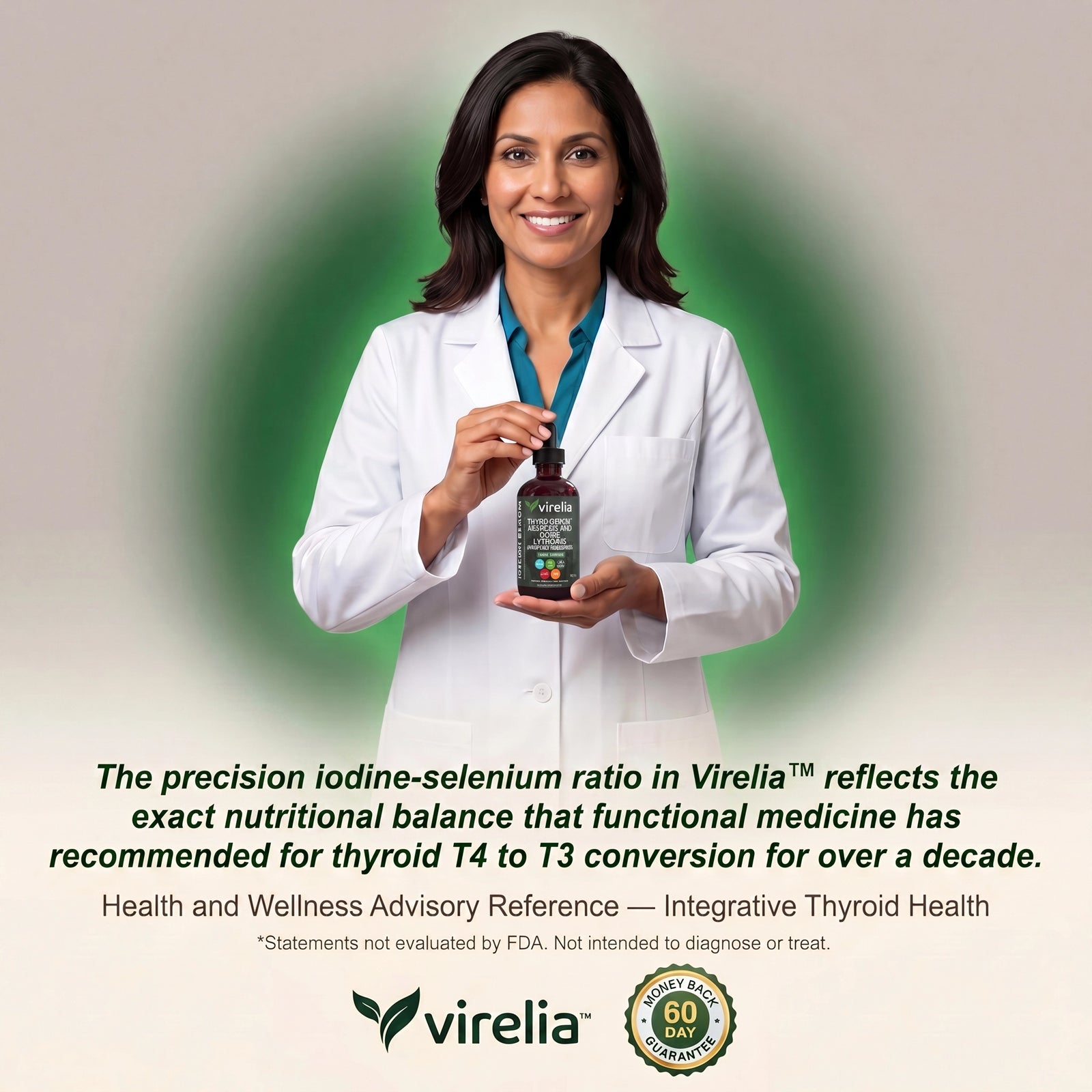 Expert-Recommended Thyroid Wellness with Virelia™ Thyroid Support Drops