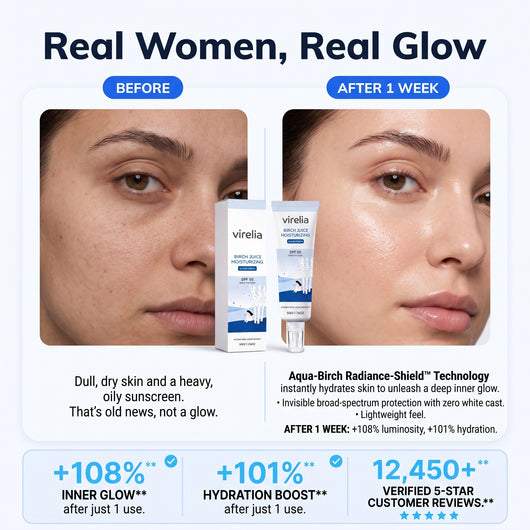 Virelia™ - Birch Juice Moisturizing Sun Serum SPF 50