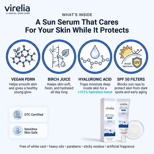 Virelia™ - Birch Juice Moisturizing Sun Serum SPF 50