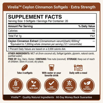 Virelia™ Ceylon Cinnamon