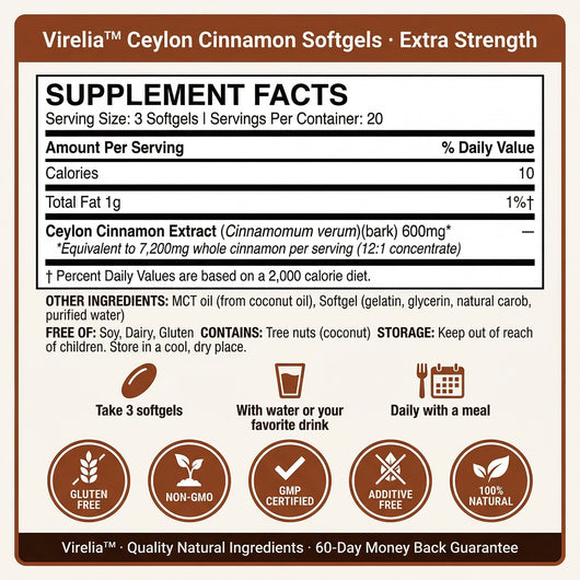 Virelia™ Ceylon Cinnamon