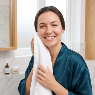 STEP 1: CLEANSE & DRY