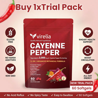 Virelia™ - Cayenne Pepper Softgels