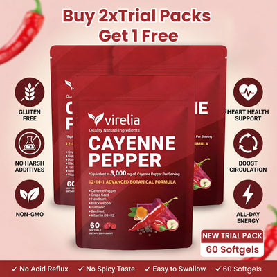 Virelia™ - Cayenne Pepper Softgels