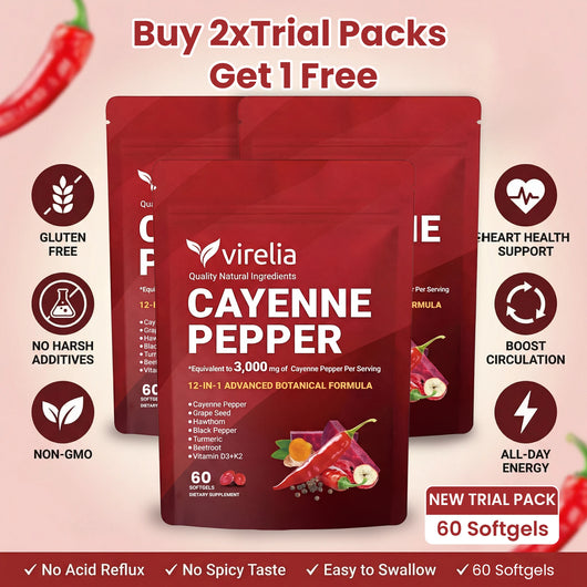 Virelia™ - Cayenne Pepper Softgels
